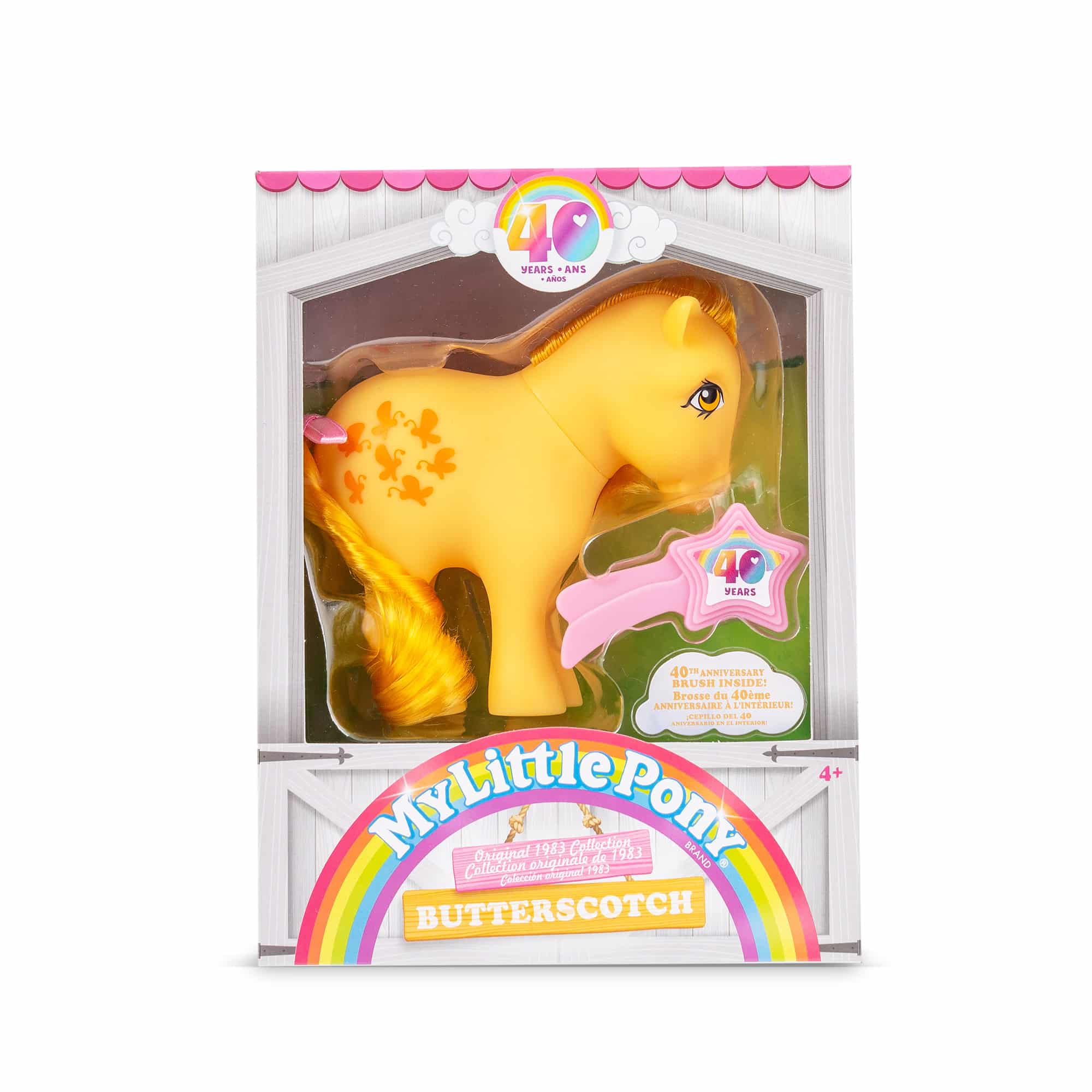 My Little Pony Classic 4" Collectible 40th Anniversary Ponies