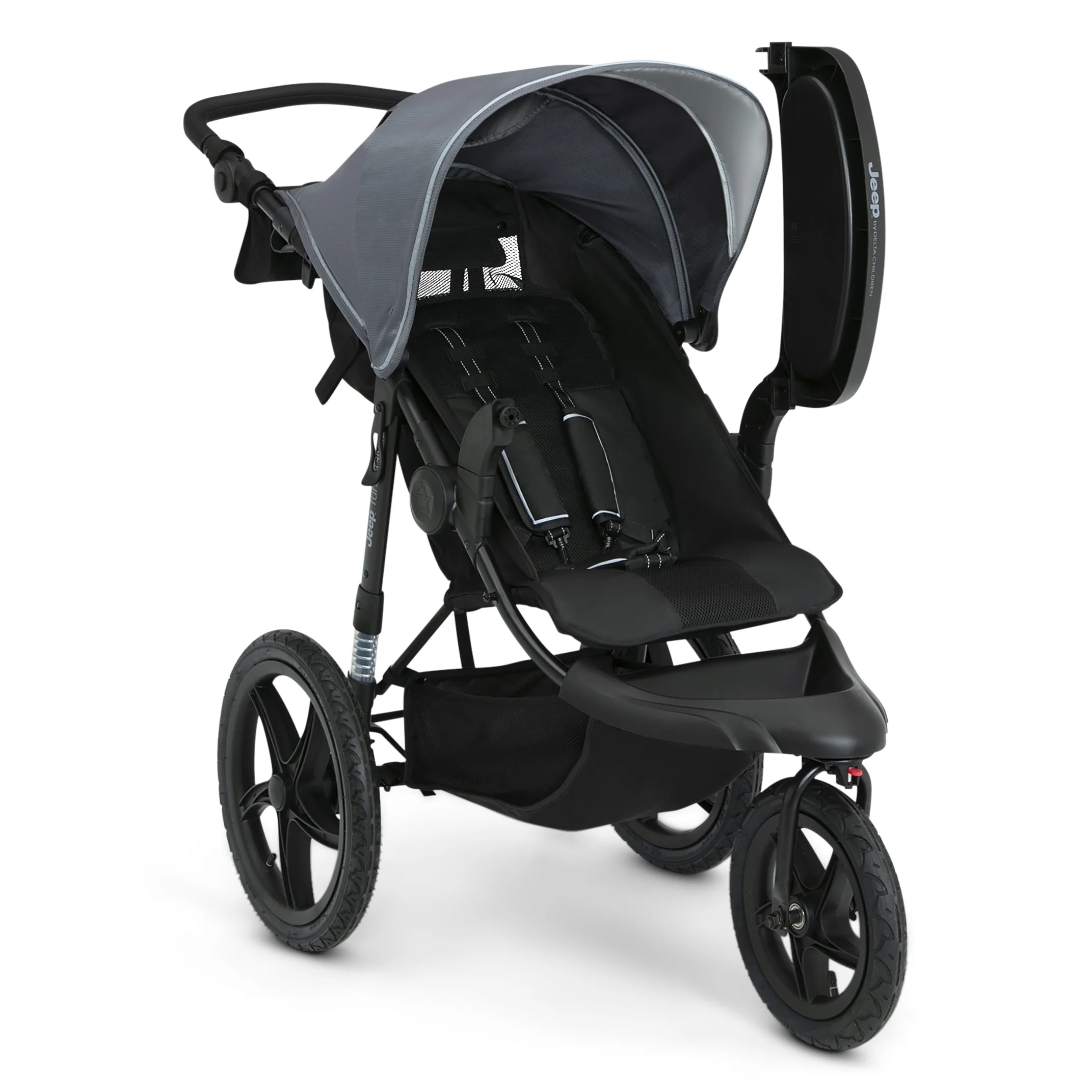 Jeep Turboglyde Jogging Stroller by Delta Children, Black
