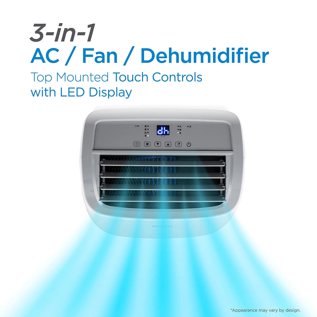 BLACK+DECKER 8000 BTU Portable Air Conditioner up to 350 Sq.Ft