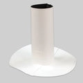 Mule-Hide TPO 3 in. Split Round Pipe Boot/Seal, White (SKU 08MHTPSR3W)