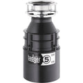 InSinkErator Badger 5 1/2 HP Garbage Disposal, Black, 6.75" x 12.625"