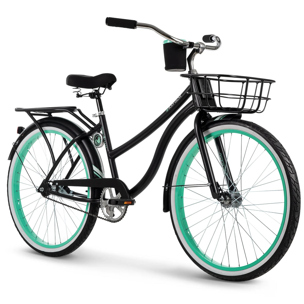 Glove 26 - Inch Aluminum Cruiser Bike for Women, Black, by Huffy