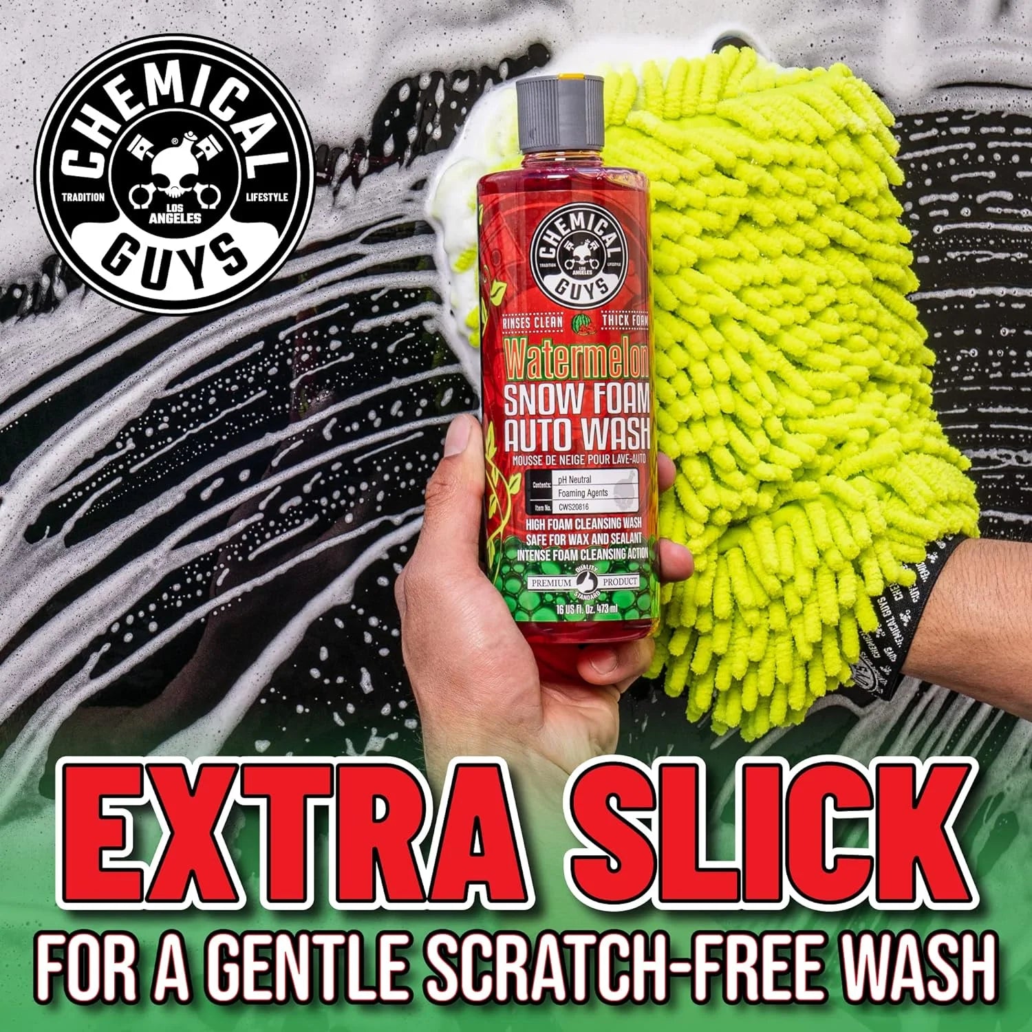 Chemical Guys HOL340 15 - Piece Arsenal Builder Car Wash Kit with Foam Gun, Bucket, and (5) 16 oz Car Care Cleaning Chemicals, Gift for Car & Truck Lovers, Dads and Diyers (Works W/Garden Hose)