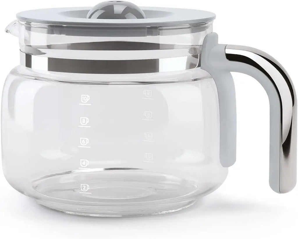 Smeg 50's Retro Style Aesthetic Drip Filter Coffee Machine, 10 cups, Pastel Green