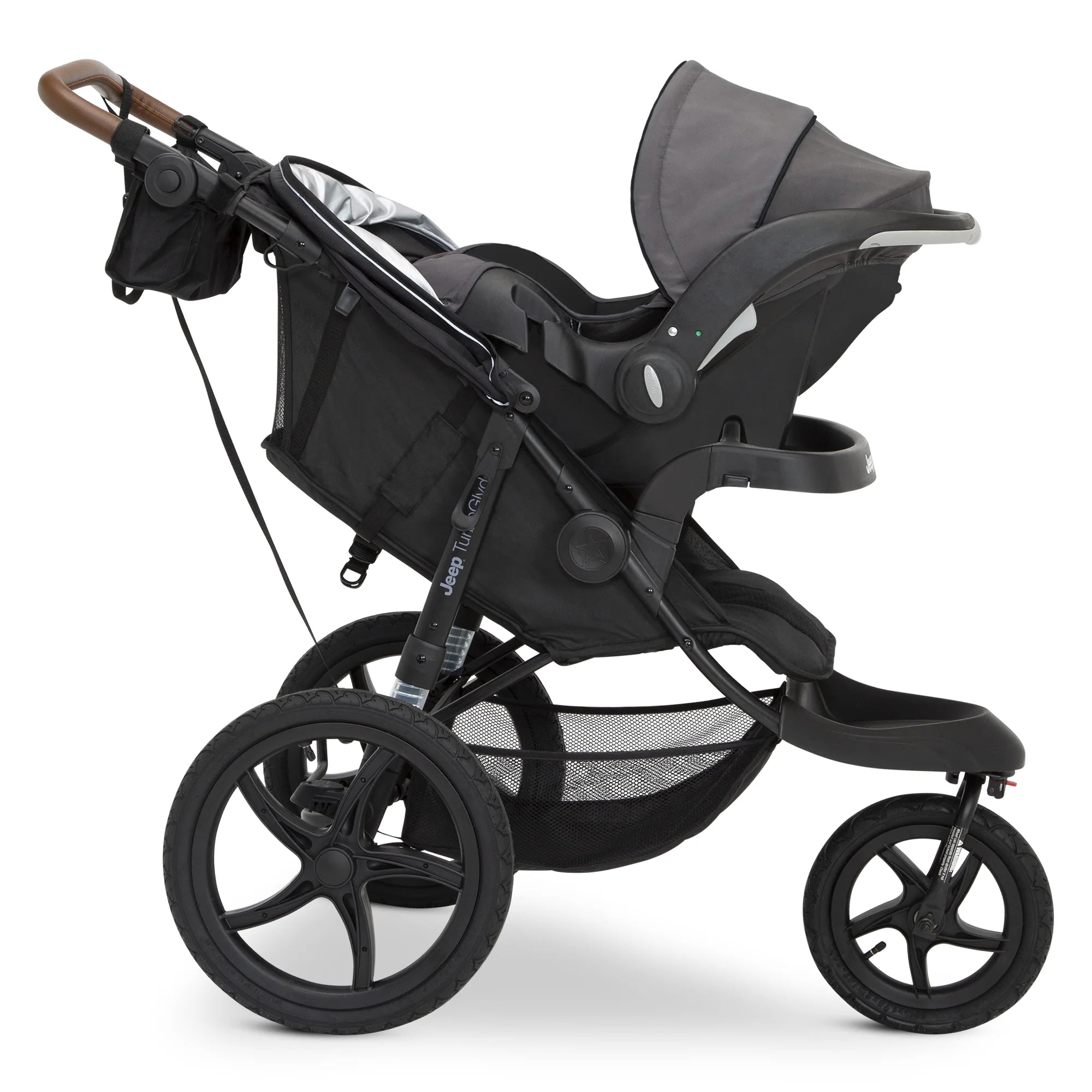 Jeep Turboglyde Jogging Stroller by Delta Children, Black