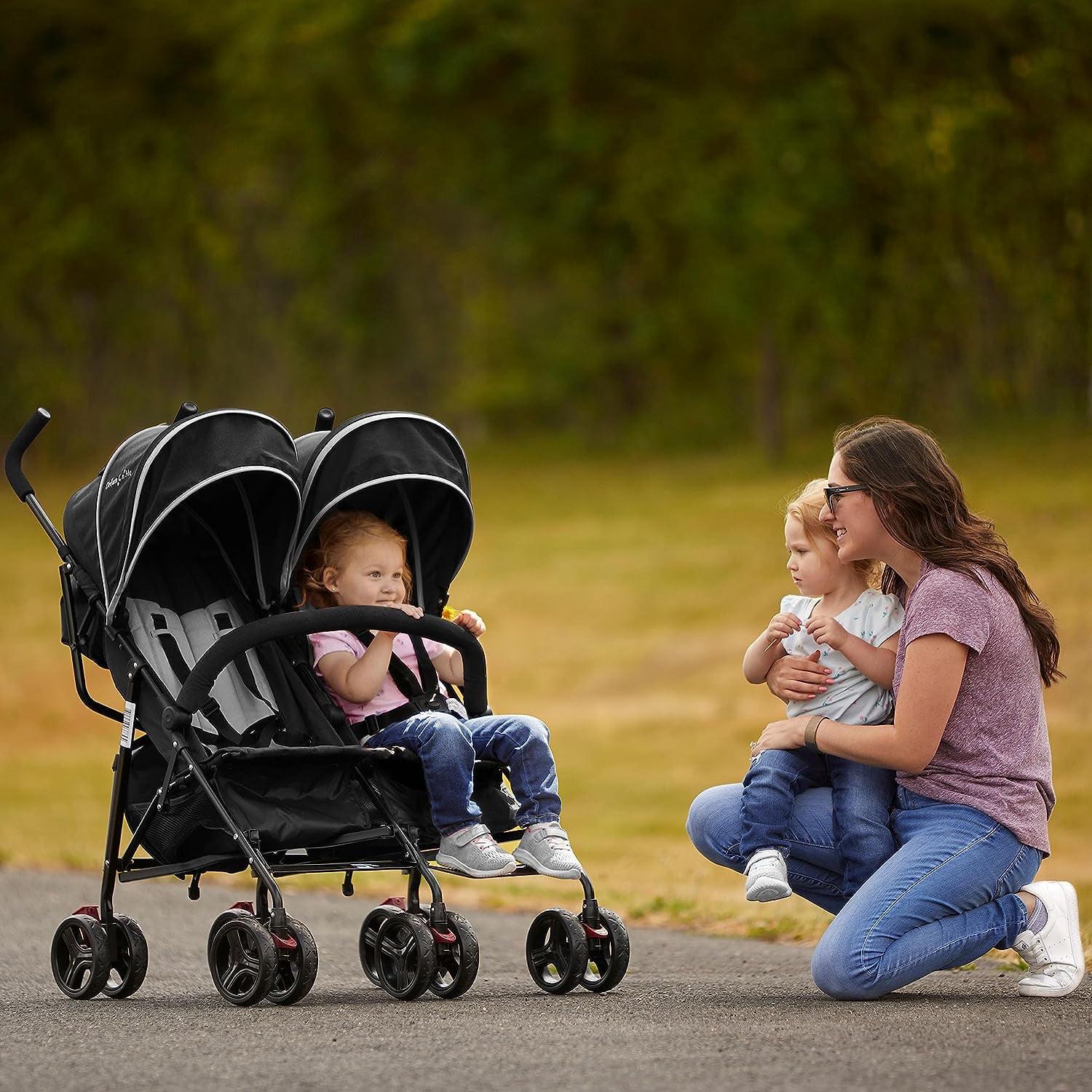 Dream on Me Volgo Twin Umbrella Stroller