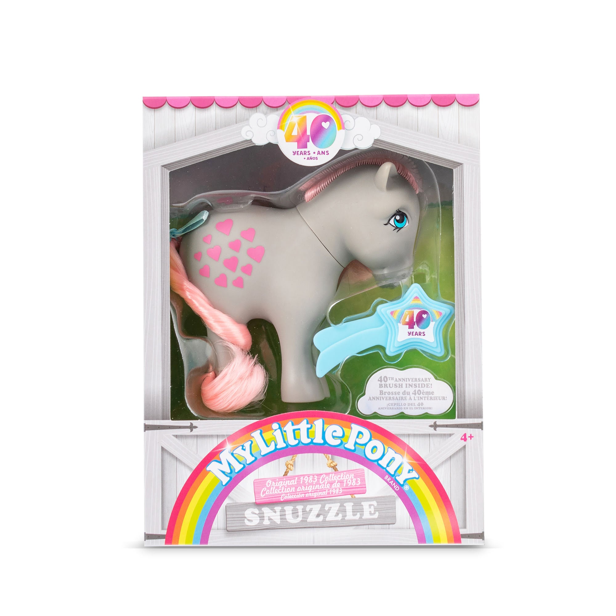 My Little Pony Classic 4" Collectible 40th Anniversary Ponies