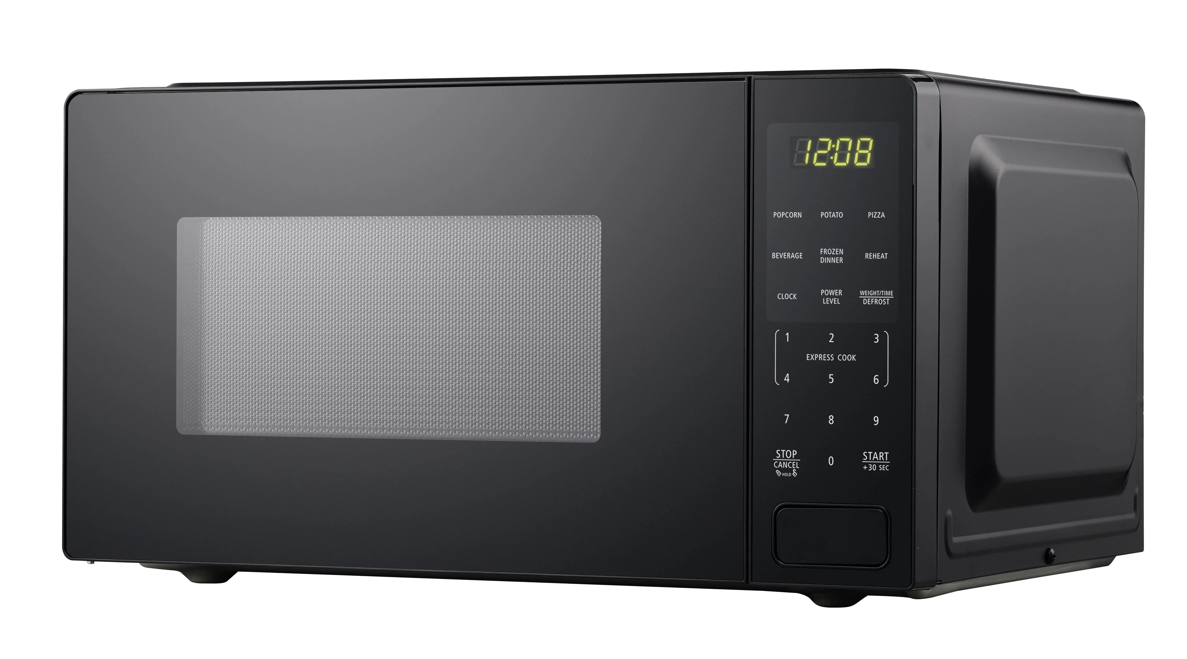 Mainstays 1.1 Cu. Ft. Countertop Microwave Oven, 1000 Watts, Black, New