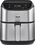 Bella Pro Series - 6-Qt. Digital Air Fryer - Stainless Steel
