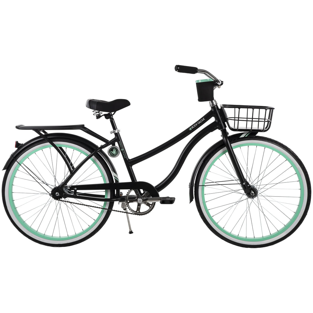 Glove 26 - Inch Aluminum Cruiser Bike for Women, Black, by Huffy