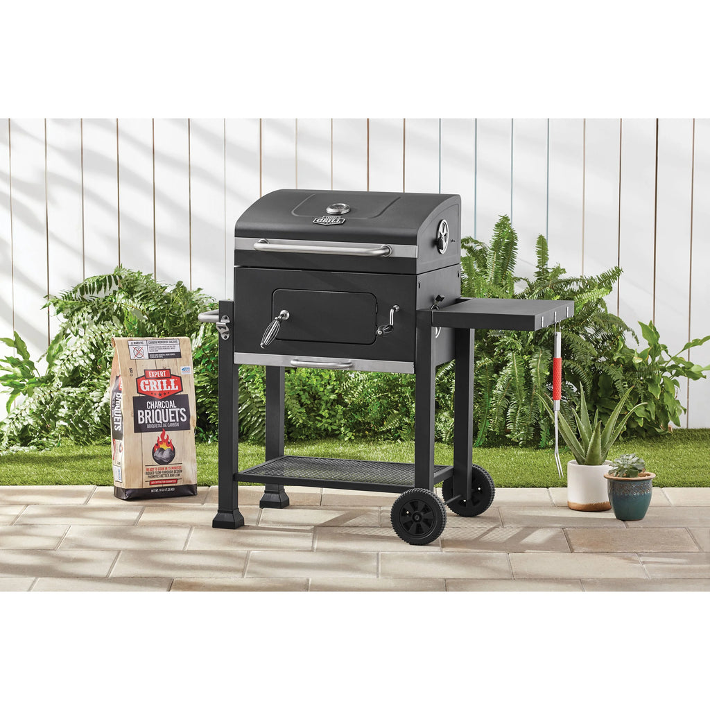Expert Grill Heavy Duty 24 - Inch Charcoal Grill, Black