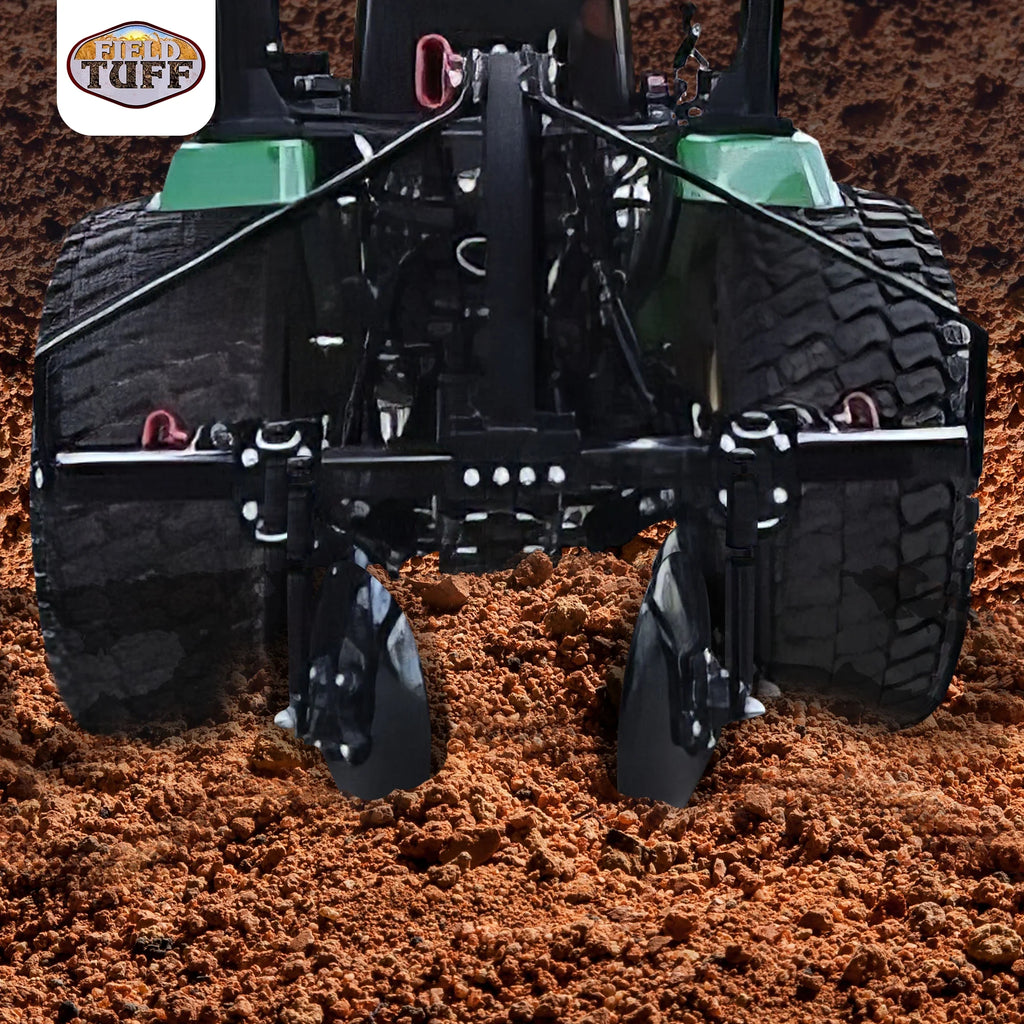 Field Tuff 43 in Disc Cultivator Garden Bedder Hiller for 3 Point Tractor