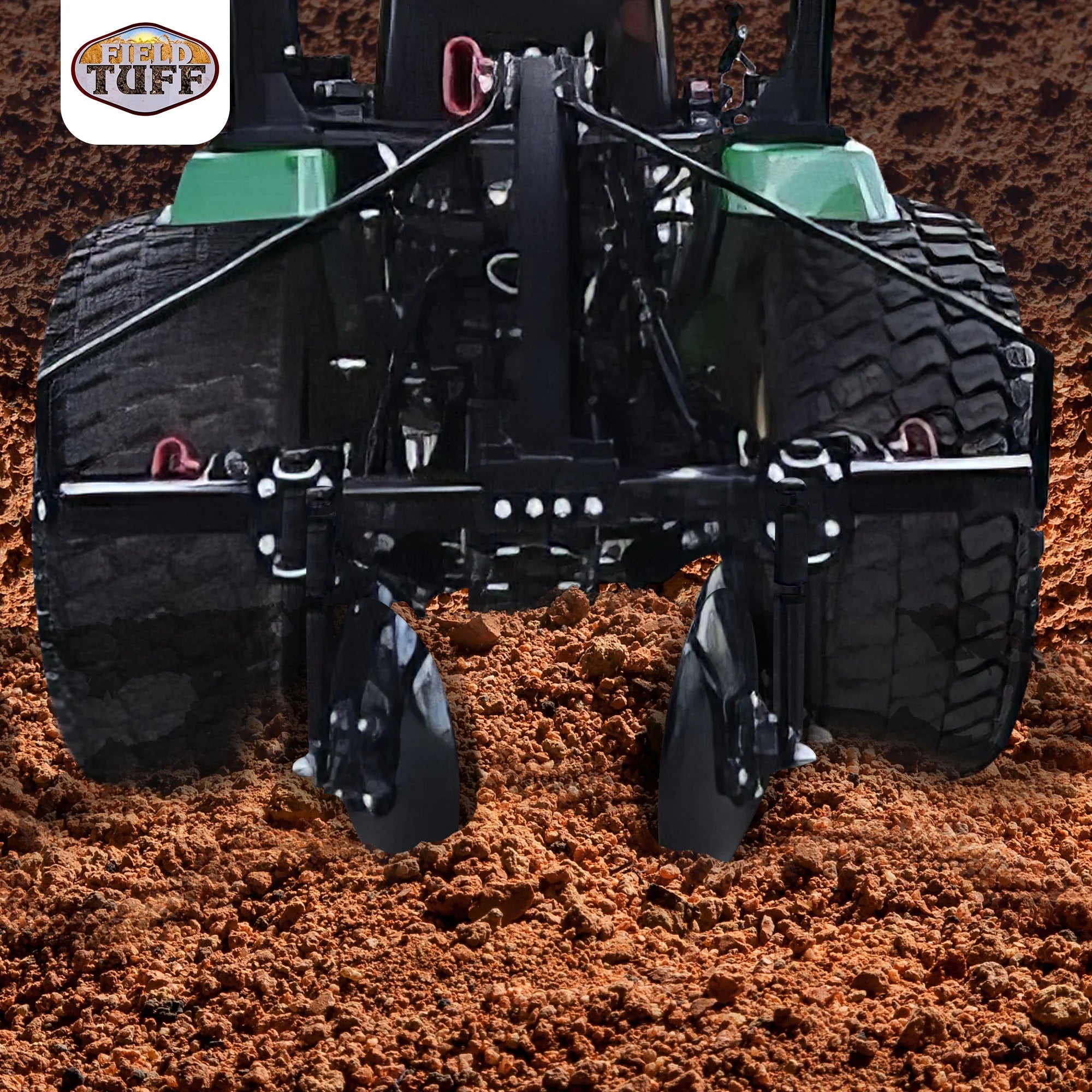 Field Tuff 43 in Disc Cultivator Garden Bedder Hiller for 3 Point Tractor
