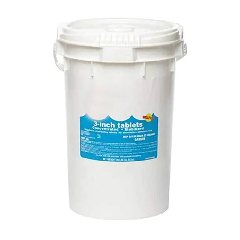 3 INCH CHLORINE TABLETS C 50 LBS