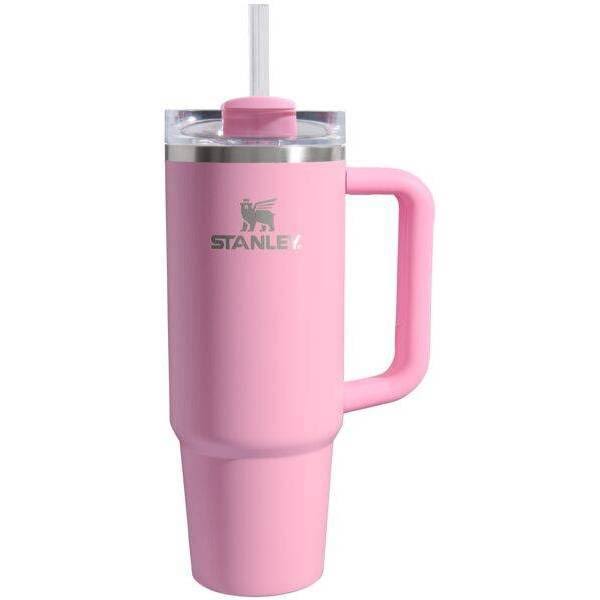 Stanley Dining | Stanley Quencher Tumbler Sizzling Pink Target 30oz New | Color: Pink | Size: Os | Lmbutler24's Closet
