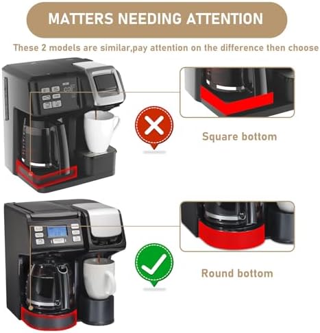 12-Cup Replacement Coffee Carafe Compatible with Hamilton Beach Coffee maker Pot 49902, 49915, 49905C, CM4309, 49317, 49467, 49611, 49904, 49934, 46230, 46290, 46293, 46294, 46299
