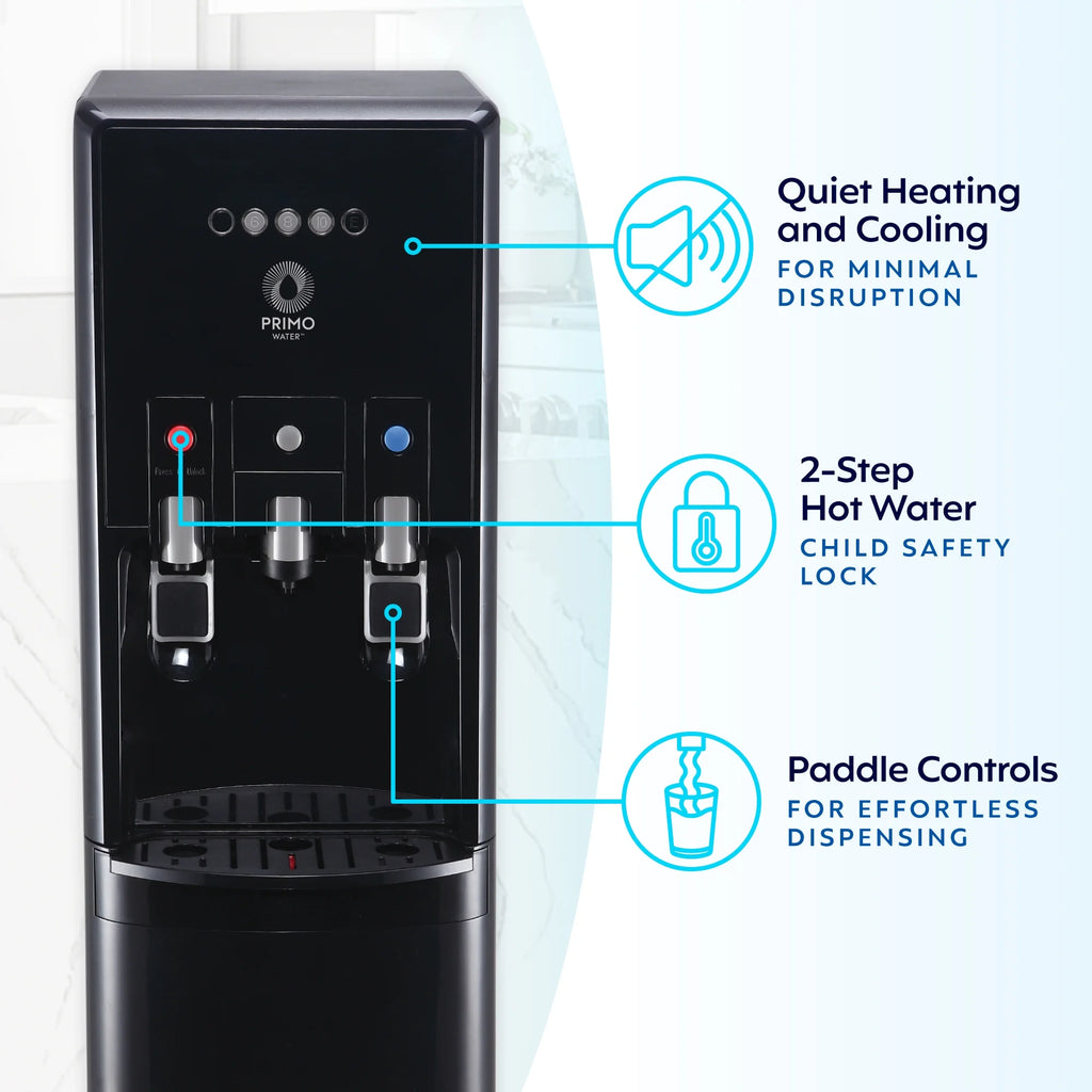 Primo Water® Bottom Loading Pro 2 Temp Water Dispenser with Single - Serve Coffee Maker, Black
