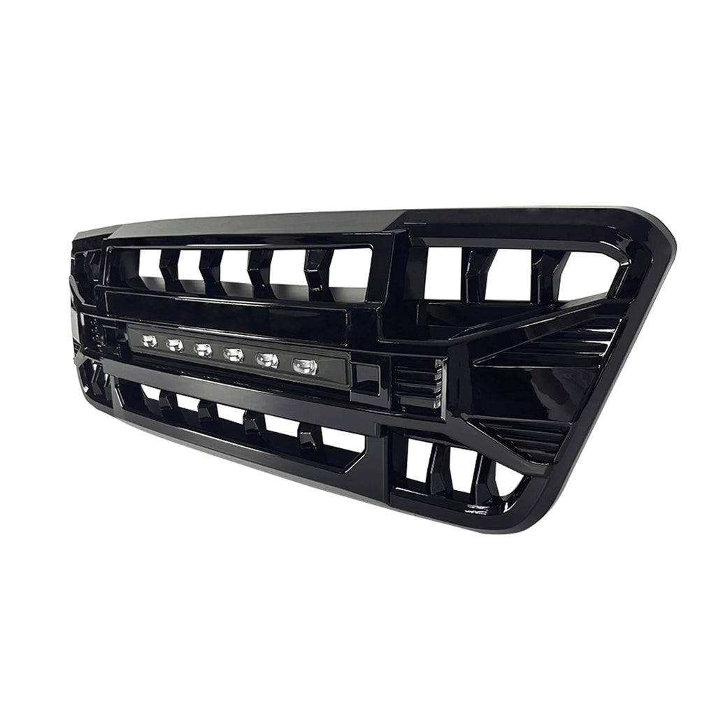 AMERICAN MODIFIED Armor Grille for 2004 - 08 Ford F150, Glossy Black