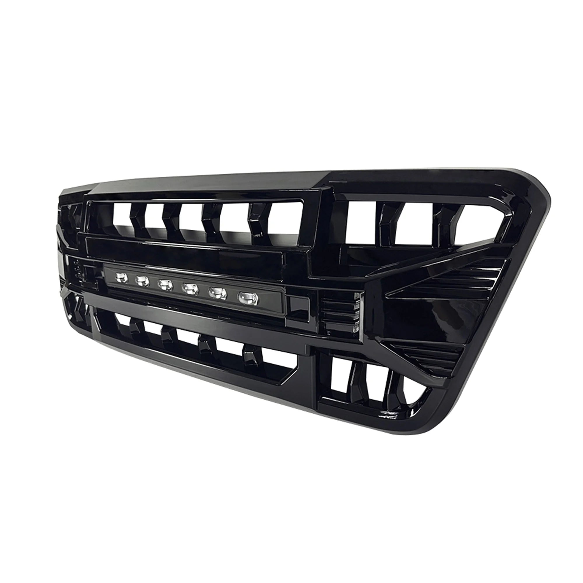 AMERICAN MODIFIED Armor Grille for 2004 - 08 Ford F150, Glossy Black