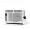 Window Air Conditioner 6000 BTU Cool to 250 Sq Ft Intelligent, LED, Remote Control, Easy to Clean Filter Screen, Can Be Used As a Dehumidifier/Fan, Operates Quietly, and Is Energy - Saving