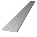 Able Sheet Metal 26 Gauge Galvanized Counter Flashing - 6 in x 10 ft