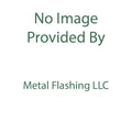 Galvanized Nosing Drip Edge Flashing, 28 Gauge, 2 in. x 4 in. (Mill Finish)