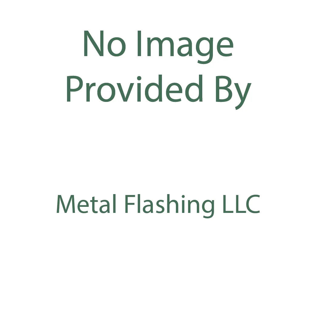 Galvanized Nosing Drip Edge Flashing, 28 Gauge, 2 in. x 4 in. (Mill Finish)