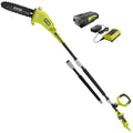 RYOBI Cordless Battery Pole Saw with 2.0 Ah Battery and Charger