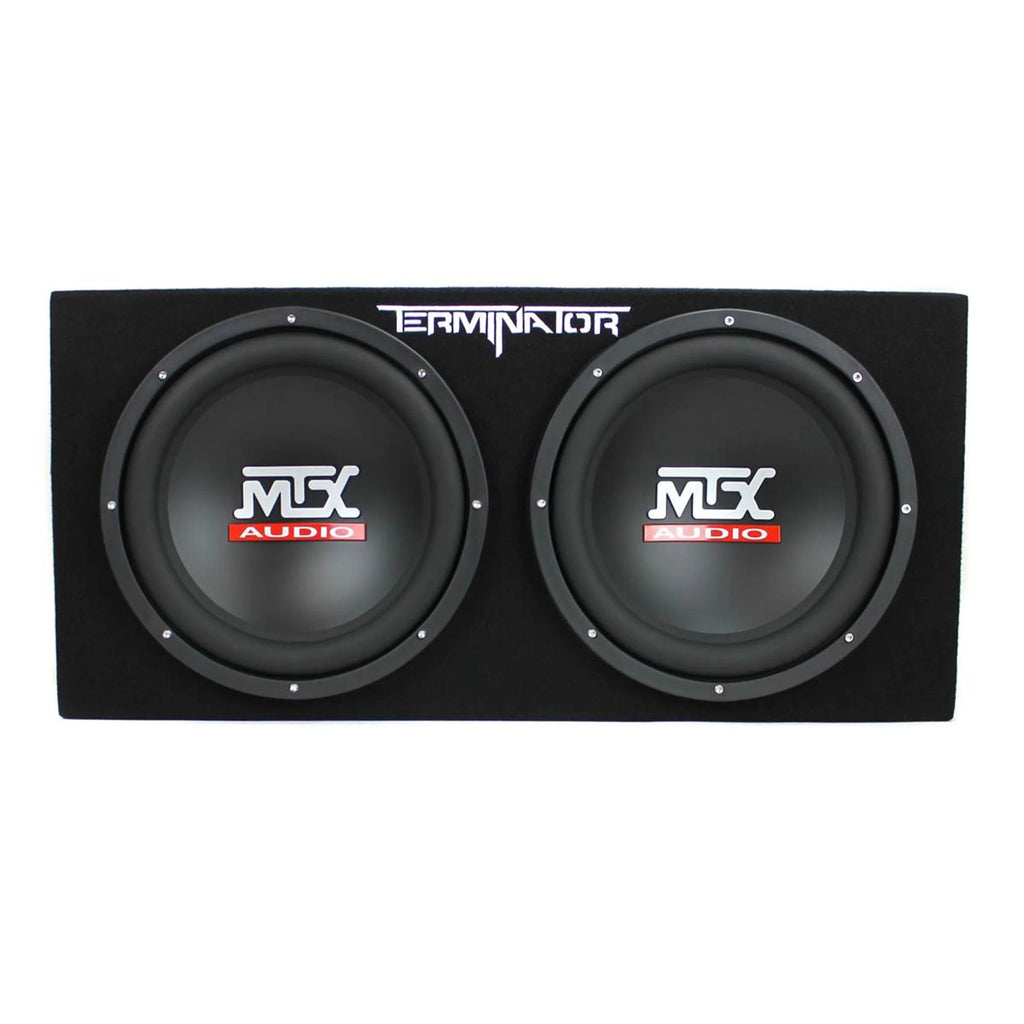 MTX 12" 1200W Dual Loaded Car Subwoofer Audio, Sub Box, Amplifier & Amp Kit