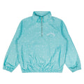 Blue Brushed Fleece Quarter Zip Jacket