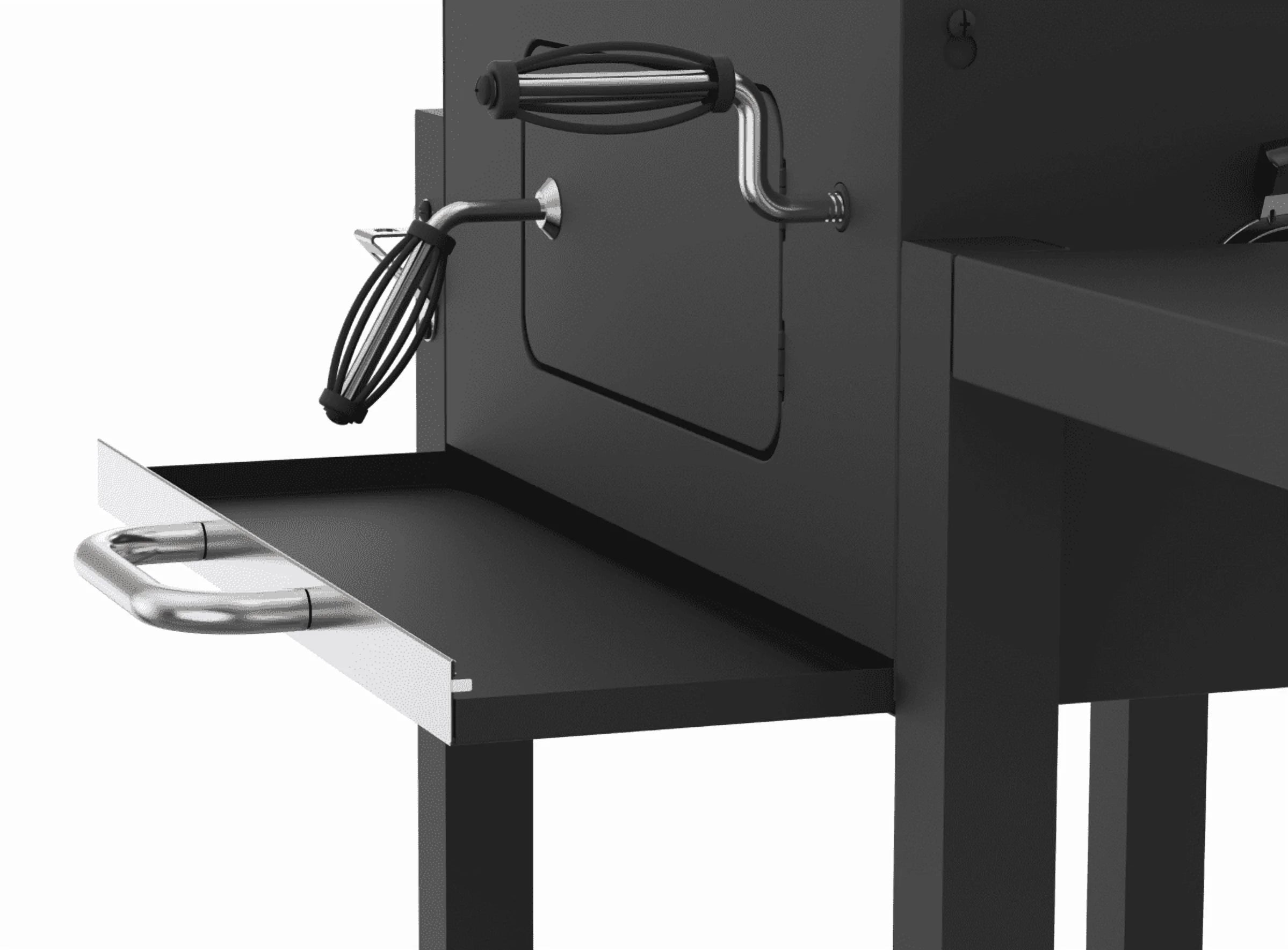 Expert Grill Heavy Duty 24 - Inch Charcoal Grill, Black