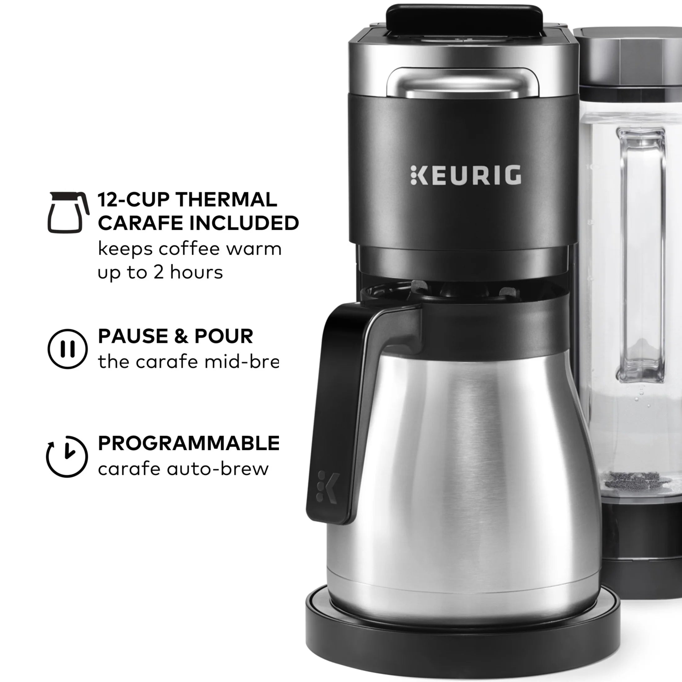 Keurig K - Duo Plus Single Serve & Carafe Coffee Maker