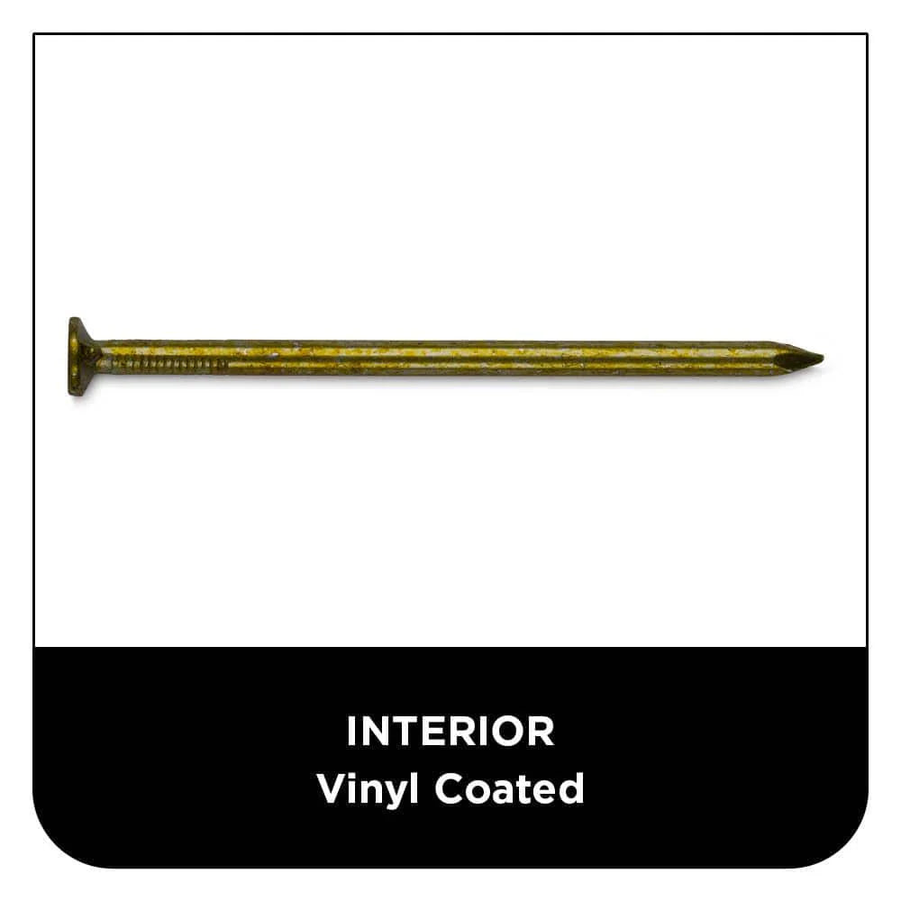 PRO-FIT 3-1/4 in. (16D) Vinyl Coated Sinker Framing Nails, 5 lb Box (310-Count)