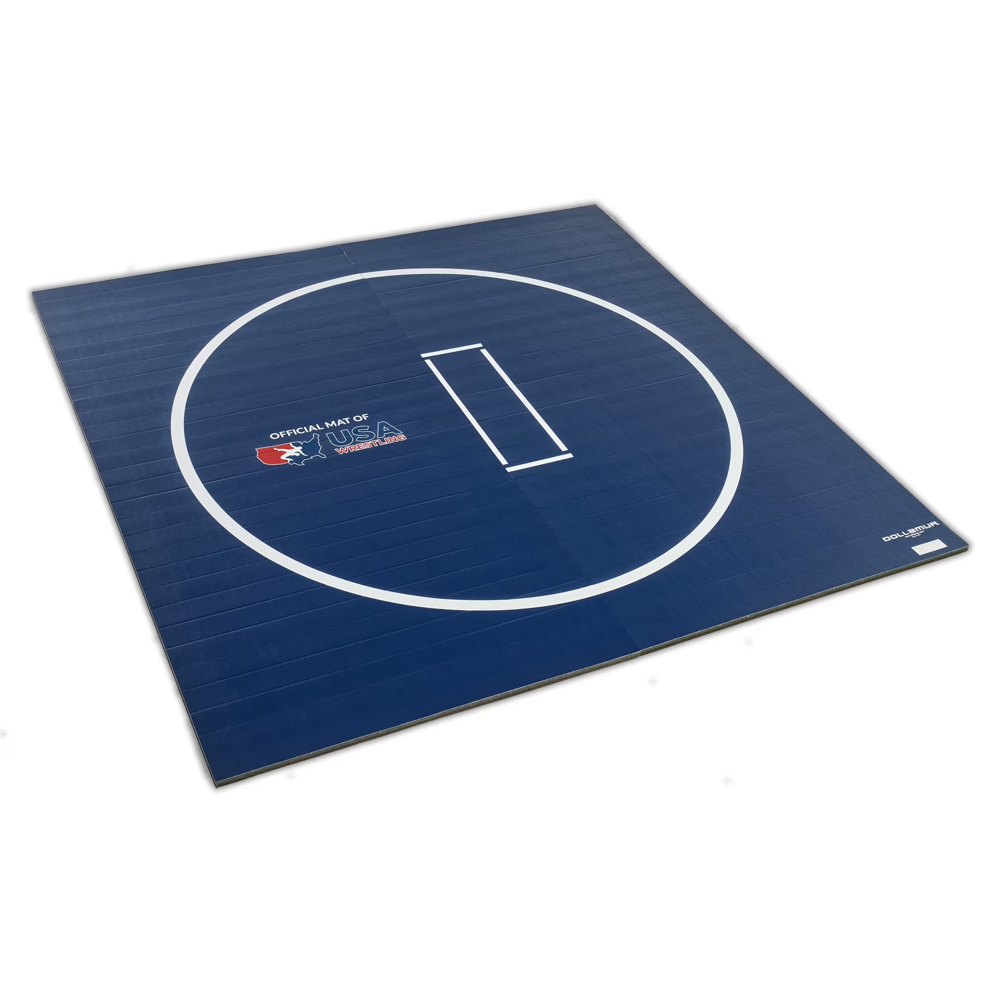 Dollamur 10'X10' Wrestling Mat, Black, Gymnastics, with Circles