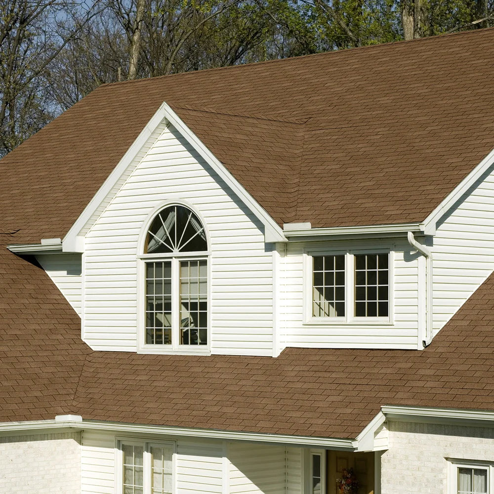 Owens Corning Supreme Desert Tan 3-Tab Asphalt Roofing Shingles (33.3 sq. ft. per Bundle, 3 Bundles per Square)
