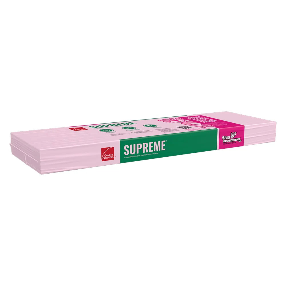 Owens Corning Supreme Estate Gray 3-Tab Asphalt Roof Shingles Bundle (33.3 sq. ft.)