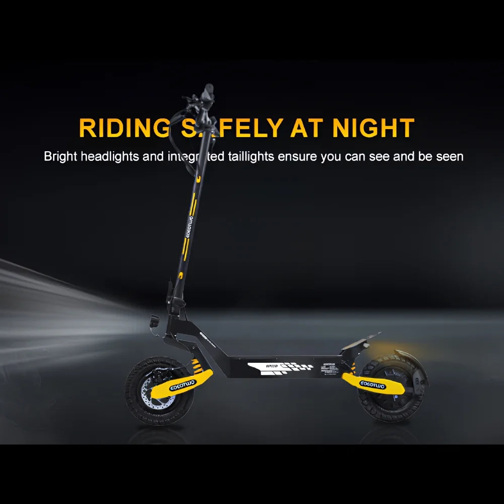Off Road Electric Scooter for Adults, 1200W Motor Fast E Scooter, up to 28MPH Top Speed & 20miles Long Range, 11" Off - Road Tires, 330 lb MAX Load, Foldable