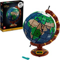 LEGO Ideas The Globe 21332 Toy Building Kit, 2585 Pieces, Creative Educational Model