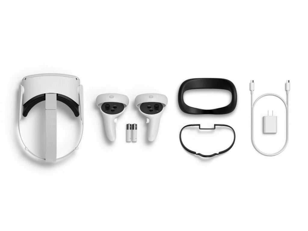 Meta Quest 2 All-in-One Wireless VR Headset 256GB with 3D Audio & Hand Tracking