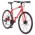 Schwinn Kempo Men's Hybrid Bike, 21-Speed, 700c, Aluminum Frame, Red