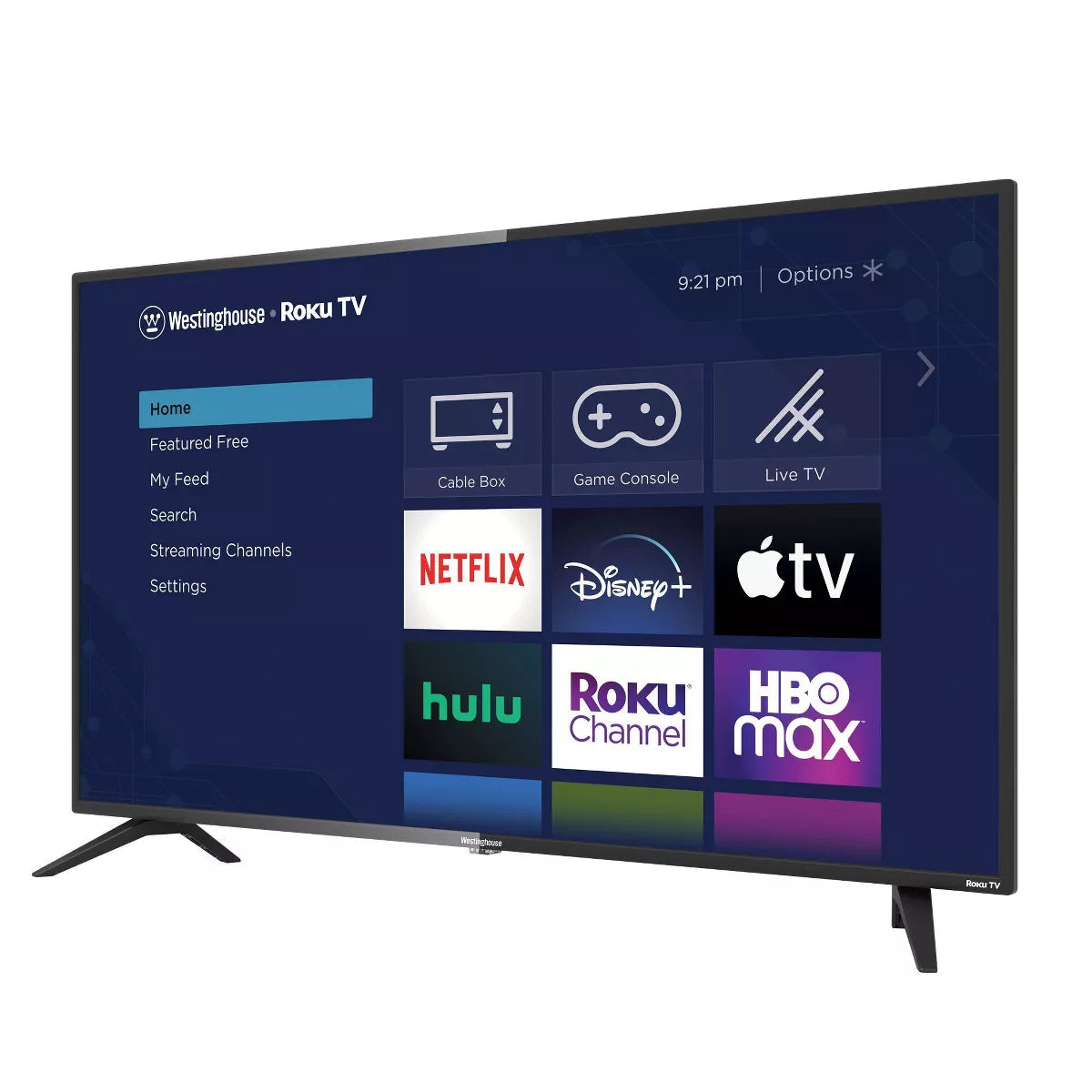 Westinghouse 43" FHD Smart Roku TV with 1080p Resolution and Voice Control Integration