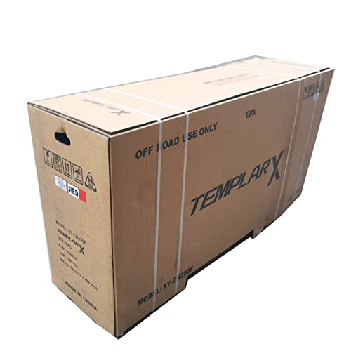 X-PRO Templar X 250cc Dirt Bike, Zongshen Engine, 6-Speed Manual, Adjustable Forks, LED Lights, Alloy Wheels